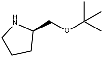 Pyrrolidine, 2-[(1,1-dimethylethoxy)methyl]-, (R)- (9CI) 化学構造式