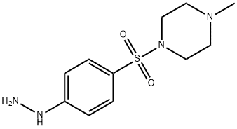 Piperazine, 1-[(4-hydrazinylphenyl)sulfonyl]-4-methyl-,184708-08-5,结构式