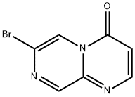 7-Bromo-4H-pyrazino[1,2-a]pyrimidin-4-one Struktur