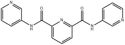 2-N,6-N-dipyridin-3-ylpyridine-2,6-dicarboxamide Structure