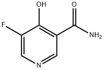 3-Pyridinecarboxamide, 5-fluoro-4-hydroxy- Structure