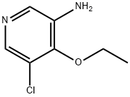5-chloro-4-ethoxypyridin-3-amine, 1849286-12-9, 结构式