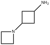 Cyclobutanamine, 3-(1-azetidinyl)- Structure