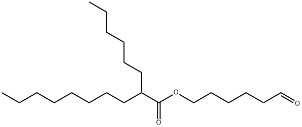 Decanoic acid, 2-hexyl-, 6-oxohexyl ester Structure