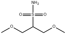 1,3-dimethoxypropane-2-sulfonamide 结构式