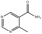 5-Pyrimidinecarboxamide, 4-methyl- Structure