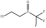 Ethane, 1-chloro-2-[(trifluoromethyl)sulfinyl]- Struktur