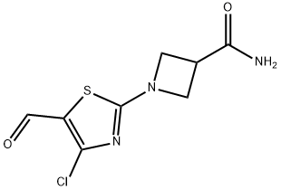 1854041-28-3 3-Azetidinecarboxamide, 1-(4-chloro-5-formyl-2-thiazolyl)-