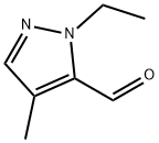 1-ethyl-4-methyl-1H-pyrazole-5-carbaldehyde Structure