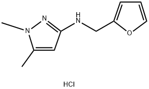 N-(2-furylmethyl)-1,5-dimethyl-1H-pyrazol-3-amine Structure