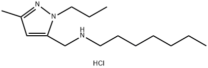 heptyl[(3-methyl-1-propyl-1H-pyrazol-5-yl)methyl]amine 结构式
