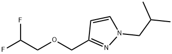 3-[(2,2-difluoroethoxy)methyl]-1-isobutyl-1H-pyrazole Structure