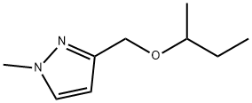 3-(sec-butoxymethyl)-1-methyl-1H-pyrazole Structure