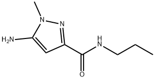 5-amino-1-methyl-N-propyl-1H-pyrazole-3-carboxamide,1856092-49-3,结构式