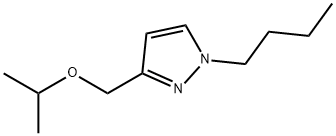 1-butyl-3-(isopropoxymethyl)-1H-pyrazole 结构式