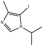 5-iodo-1-isopropyl-4-methyl-1H-imidazole 结构式