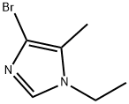 4-溴-1-乙基-5-甲基-1H-咪唑,1856095-91-4,结构式