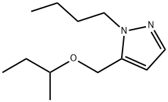 5-(sec-butoxymethyl)-1-butyl-1H-pyrazole Structure