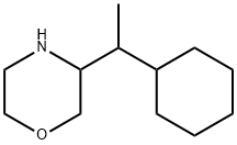 Morpholine, 3-(1-cyclohexylethyl)-,1858165-59-9,结构式