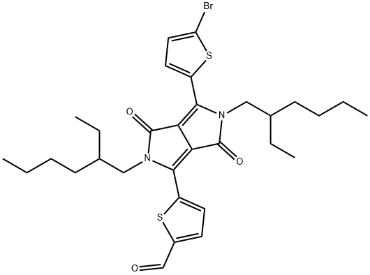 DPP26-CHO-Br, 1858204-07-5, 结构式