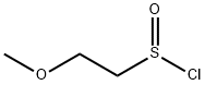 2-甲氧基乙烷-1-亚磺酰氯 结构式