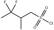 1-Butanesulfonyl chloride, 3,3-difluoro-2-methyl- 结构式