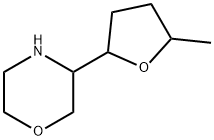Morpholine,3-(tetrahydro-5-methyl-2-furanyl)-,1862305-48-3,结构式