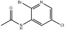 N-(2-溴-5-氯吡啶-3-基)乙酰胺, 1862532-17-9, 结构式