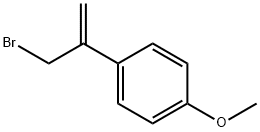 4-Methoxy-alpha-(bromomethyl)styrene, 186552-95-4, 结构式