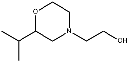 4-Morpholineethanol,2-(1-methylethyl)- 结构式