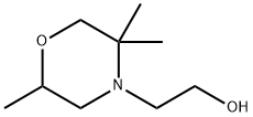 4-Morpholineethanol, 2,5,5-trimethyl- Structure
