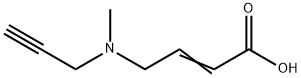 (E)-4-[Methyl(prop-2-ynyl)amino]but-2-enoic acid|