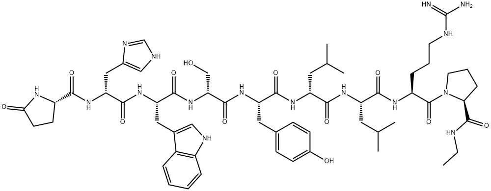 Leuprorelin EP Impurity F Structure