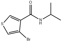 4-溴-N-异丙基噻吩-3-甲酰胺, 1872524-78-1, 结构式