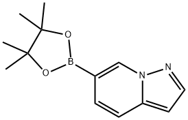 6-(4,4,5,5-tetramethyl-1,3,2-dioxaborolan-2-yl)pyrazolo[1,5-a]pyridine,1873385-99-9,结构式