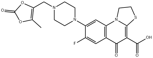 Prulifloxacin Impurity Structure
