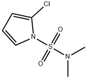 1H-Pyrrole-1-sulfonamide, 2-chloro-N,N-dimethyl- Structure