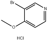 3-bromo-4-methoxypyridine hydrochloride 结构式