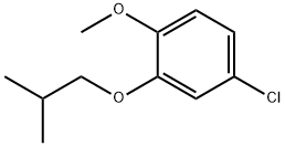Benzene, 4-chloro-1-methoxy-2-(2-methylpropoxy)- 结构式