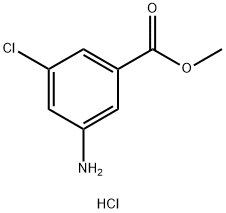 methyl 3-amino-5-chlorobenzoate hydrochloride Structure