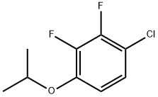 Benzene, 1-chloro-2,3-difluoro-4-(1-methylethoxy)- 结构式