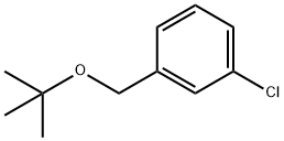 Benzene, 1-chloro-3-[(1,1-dimethylethoxy)methyl]- Structure