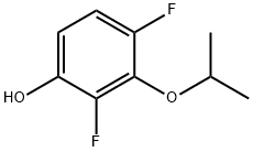 Phenol, 2,4-difluoro-3-(1-methylethoxy)- 结构式