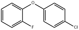 Benzene, 1-(4-chlorophenoxy)-2-fluoro- 结构式