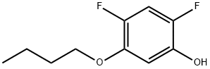 Phenol, 5-butoxy-2,4-difluoro- 结构式