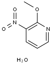 2-methoxy-3-nitropyridine hydrate 结构式