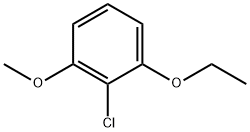 2-氯-1-乙氧基-3-甲氧基苯 结构式