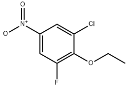 Benzene, 1-chloro-2-ethoxy-3-fluoro-5-nitro-,1881331-85-6,结构式
