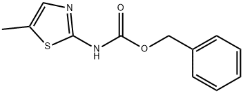 苯甲基 (5-甲基噻唑-2-基)氨基甲酯, 1882379-37-4, 结构式