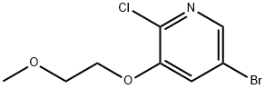 5-Bromo-2-chloro-3-(2-methoxyethoxy)pyridine|5-溴-2-氯-3-(2-甲氧基乙氧基)吡啶